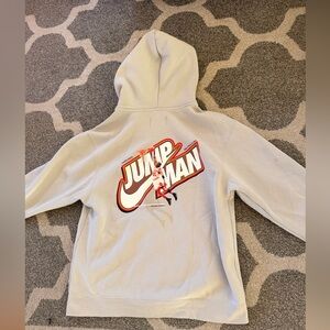 NIKE AIR JORDAN MENS Jumpman Fleece Grey Full-zip up Game 4 1998 Finals - M